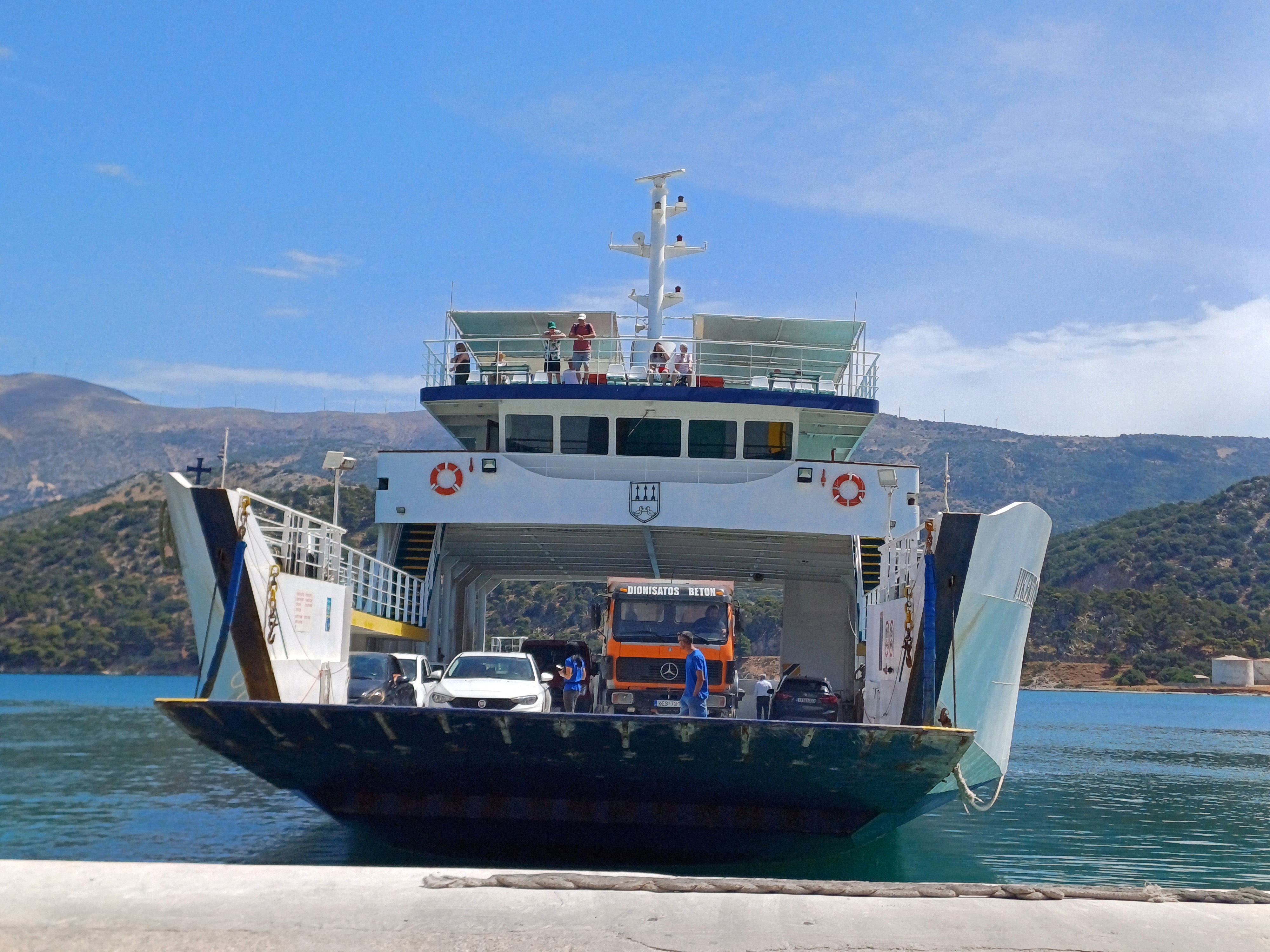 Veerboot van Argostóli naar Lixoúri