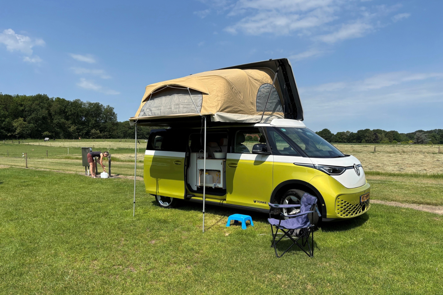 Op pad met een elektrische camper